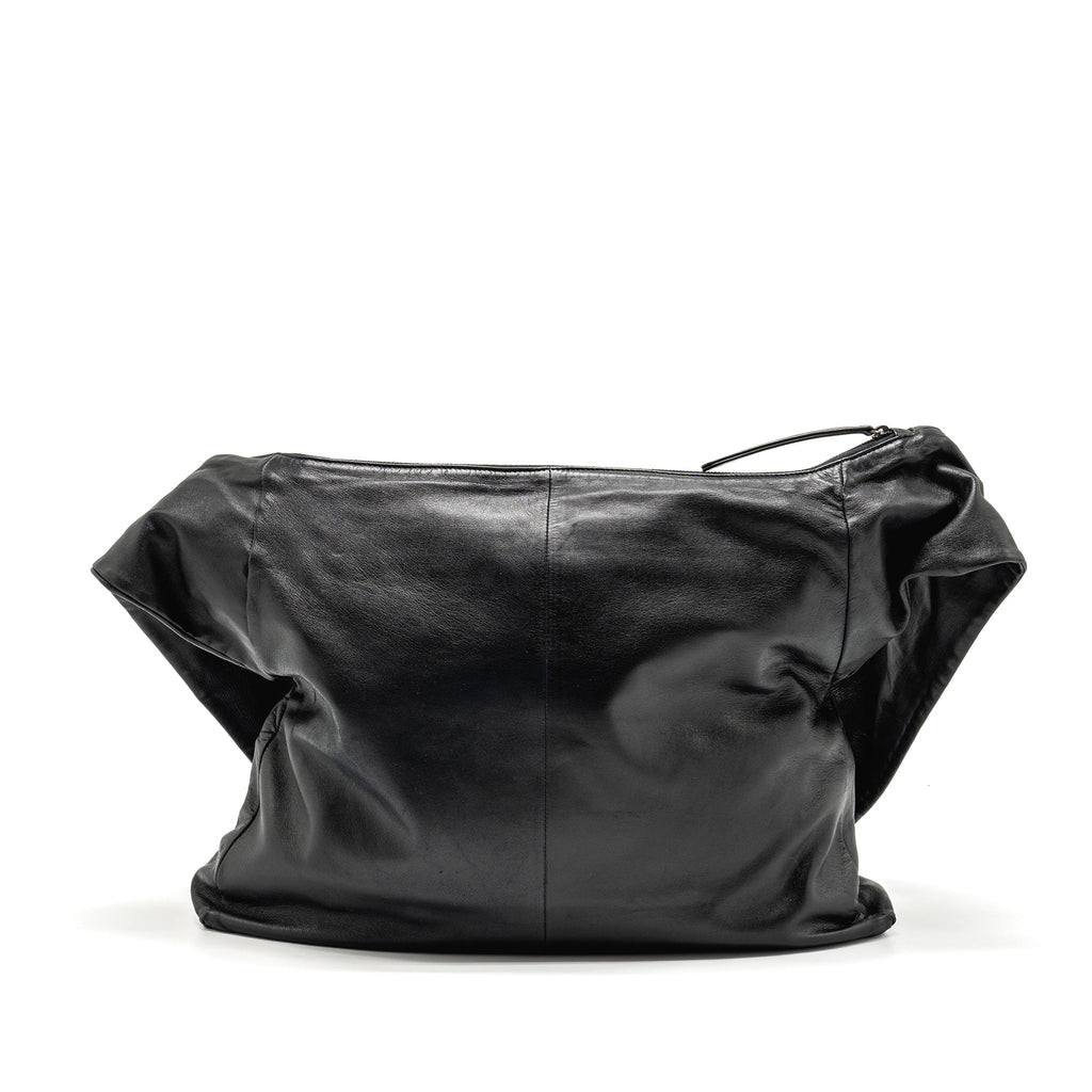 CHANEL TIE ON GIRL BAG LAMBSKIN BLACK SHW