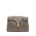 CELINE MEDIUM SOFT 16 BAG GRAINED CALFSKIN GREY GHW