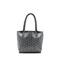 GOYARD MINI ANJOU TOTE BAG GOYARDINE CANVAS GREY SHW