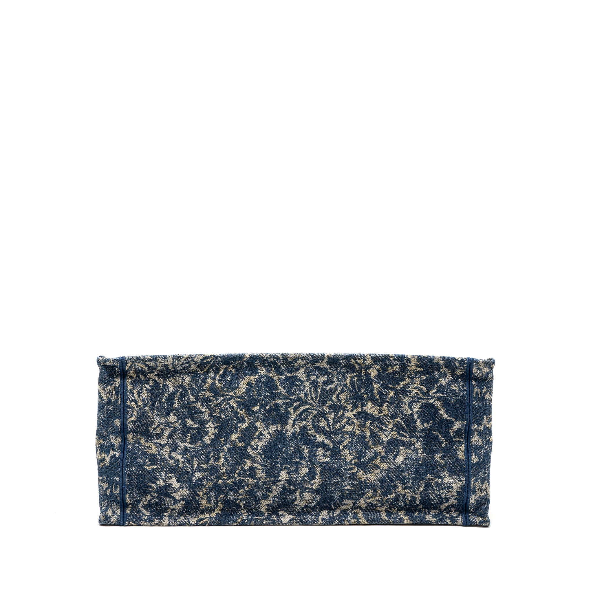 DIOR LARGE BOOK TOTE LIMITED PRINT CANVAS BLUE/ GREY/ MULTICOLOUR