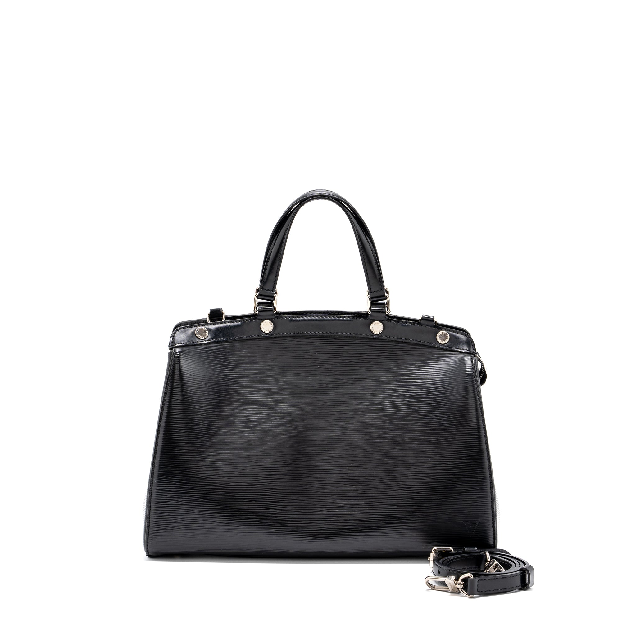 LOUIS VUITTON TOTE BAG EPI BLACK SHW