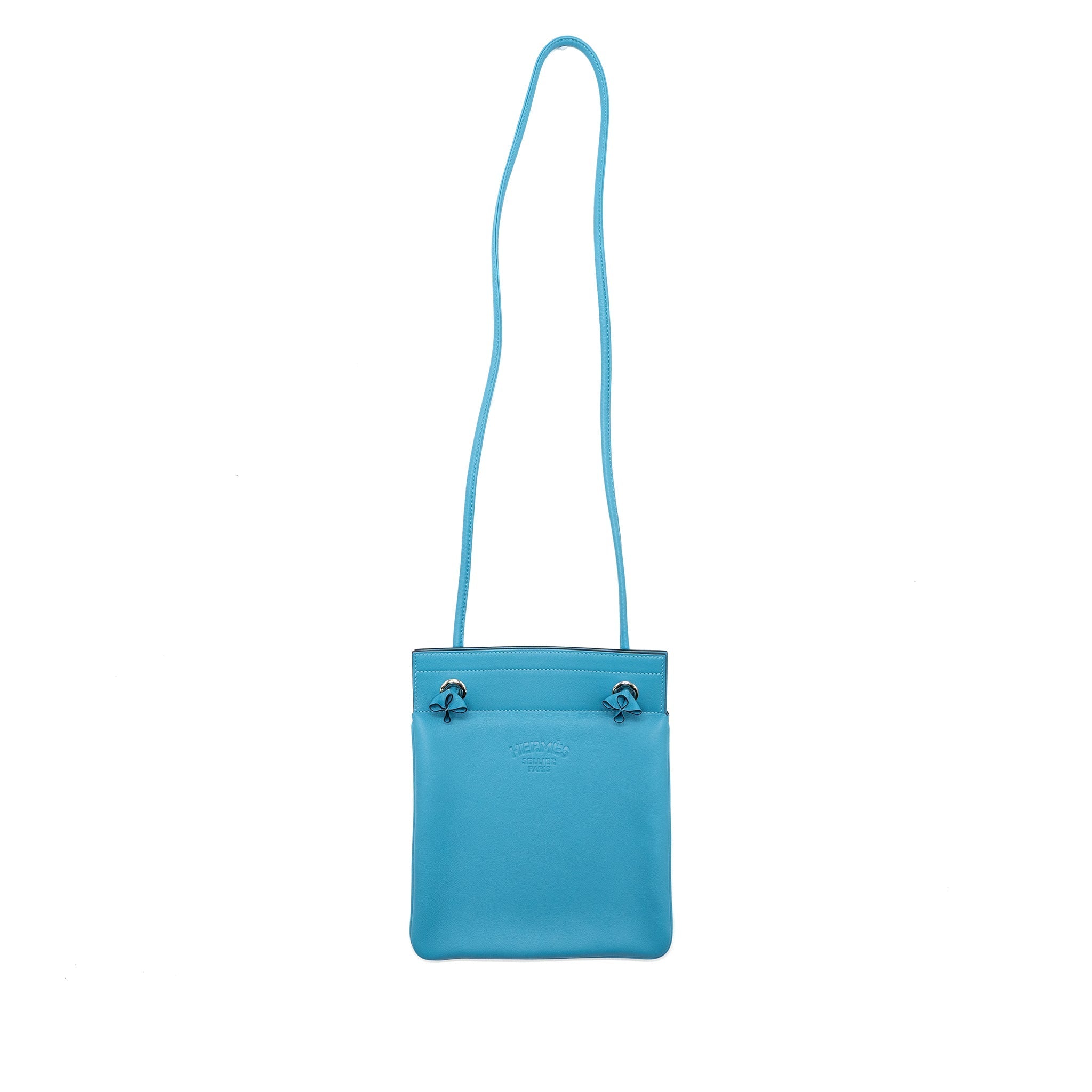 HERMES ALINE MINI SWIFT BLUE DE NORD SHW