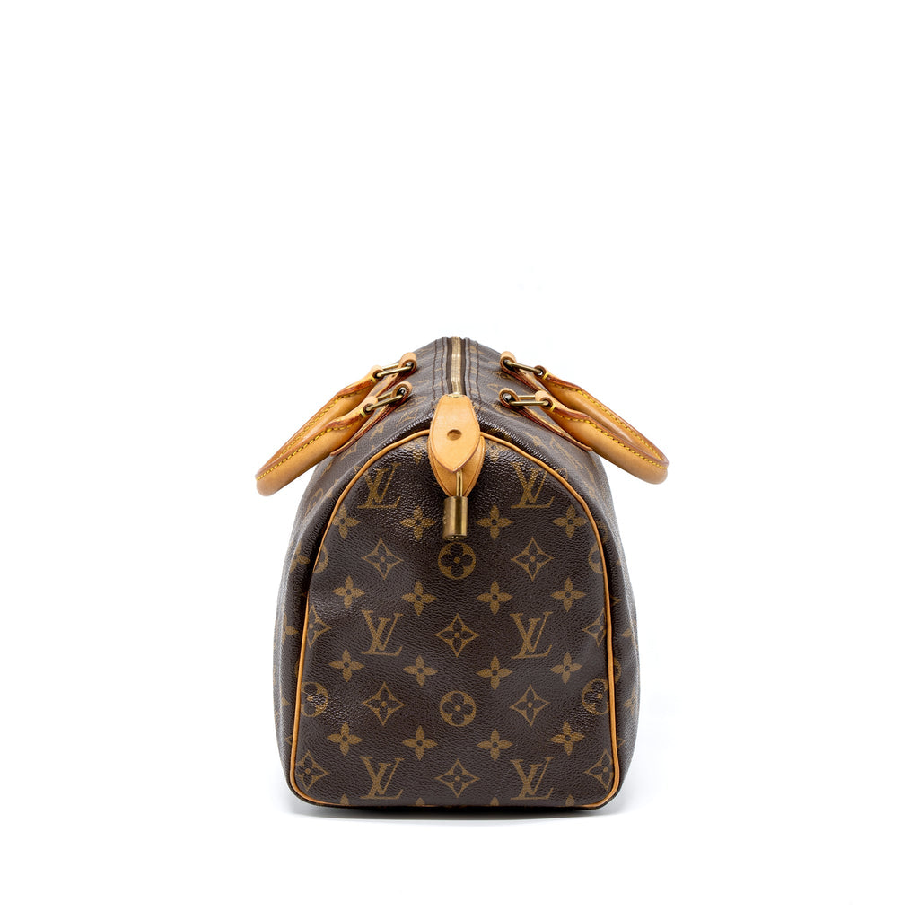 LOUIS VUITTON SPEEDY 30 MONOGRAM CANVAS GHW