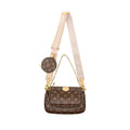 LOUIS VUITTON MULTI POCHETTE MONOGRAM CANVAS ROSE CLAIR GHW