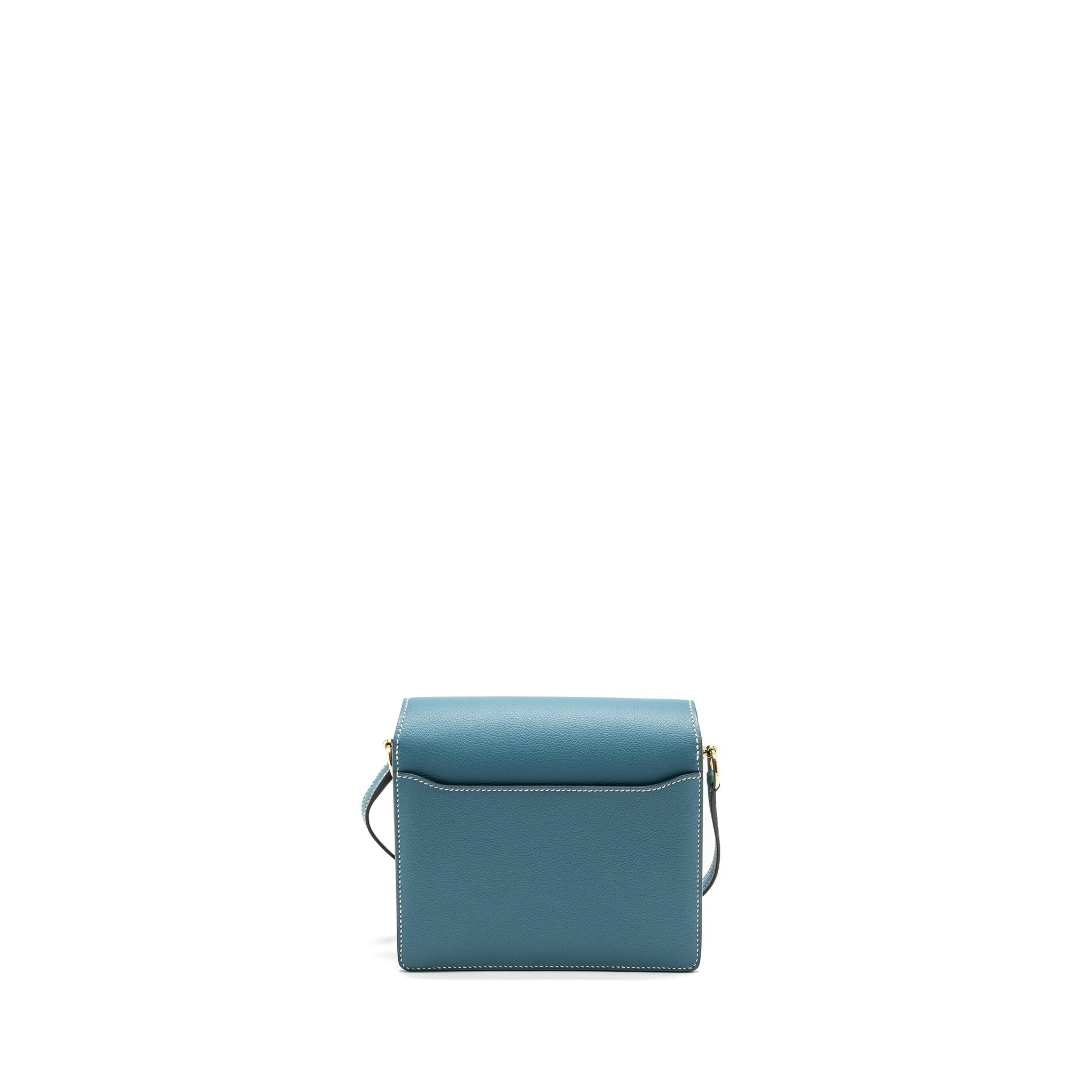 HERMES MINI ROULIS EVERCOLOR NEW BLEU JEAN LGHW