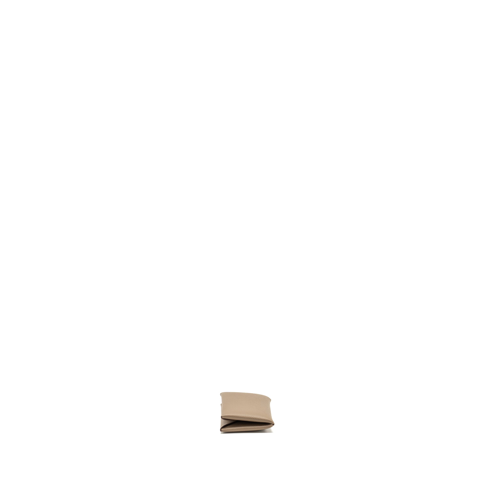 HERMES CALVI CARD HOLDER EPSOM ALEZAN SHW