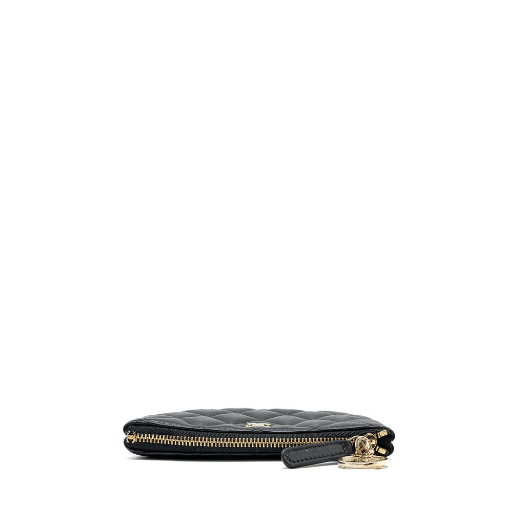 CHANEL 21S MINI POUCH LIMITED EDITION LAMBSKIN BLACK LGHW