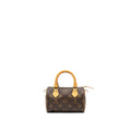 LOUIS VUITTON VINTAGE NANO SPEEDY MONOGRAM CANVAS GHW