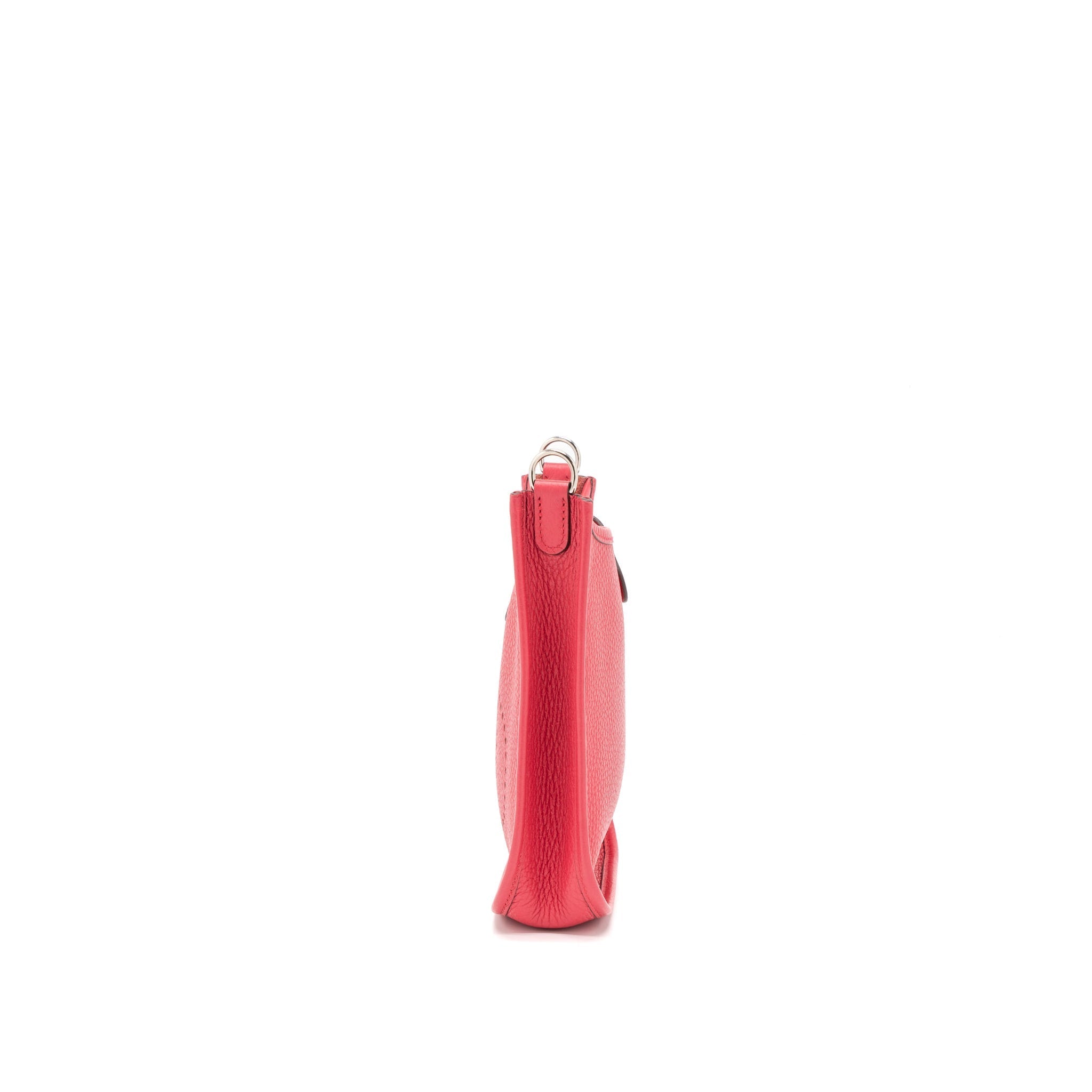 HERMES MINI EVELYN CLEMENCE ROSE EXTREME SHW