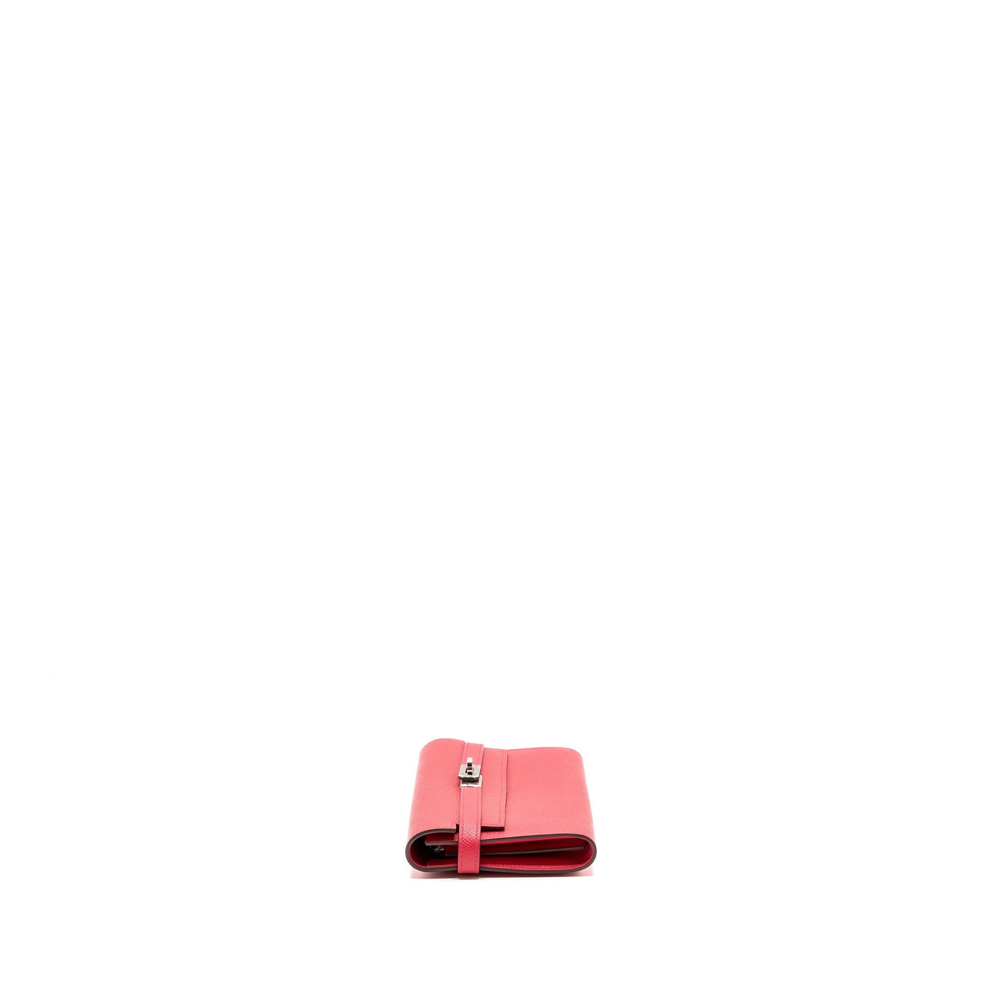 HERMES KELLY LONG WALLET EPSOM ROSE EXTREME SHW