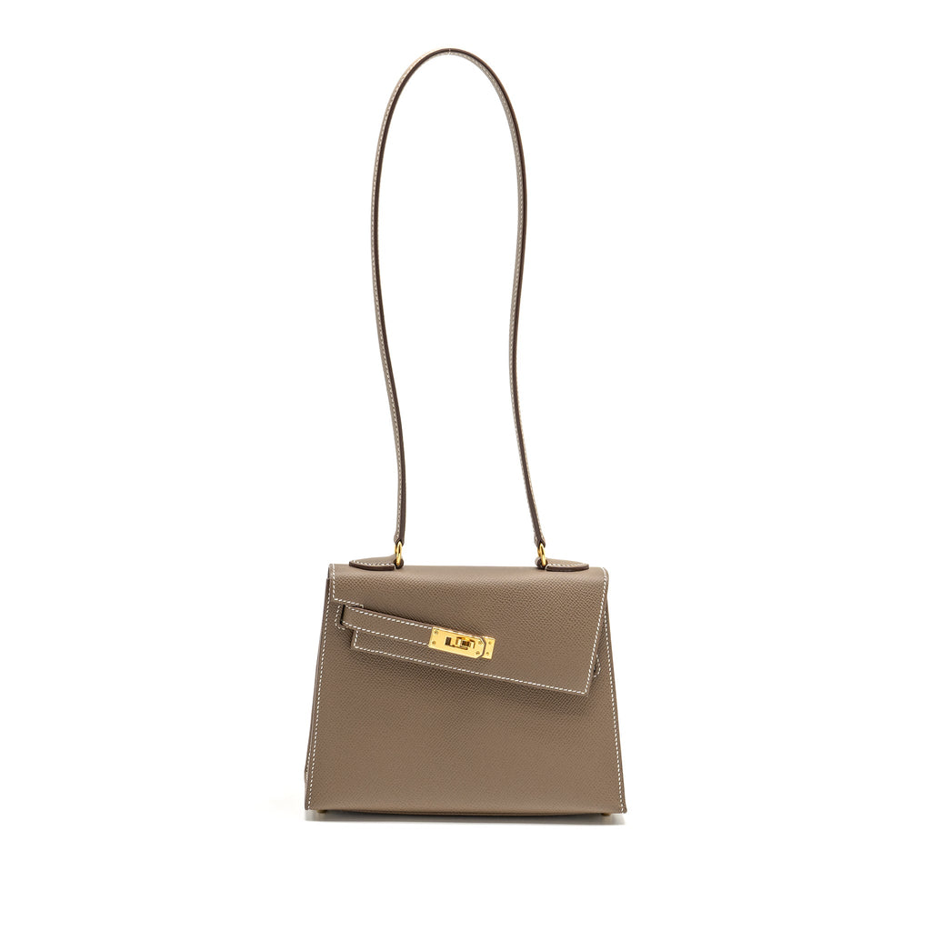 HERMES KELLY SELLIER EN DESORDRE 20 EPSOM ETOUPE GHW