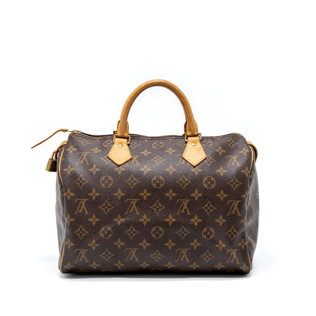 LOUIS VUITTON SPEEDY 30 MONOGRAM CANVAS GHW