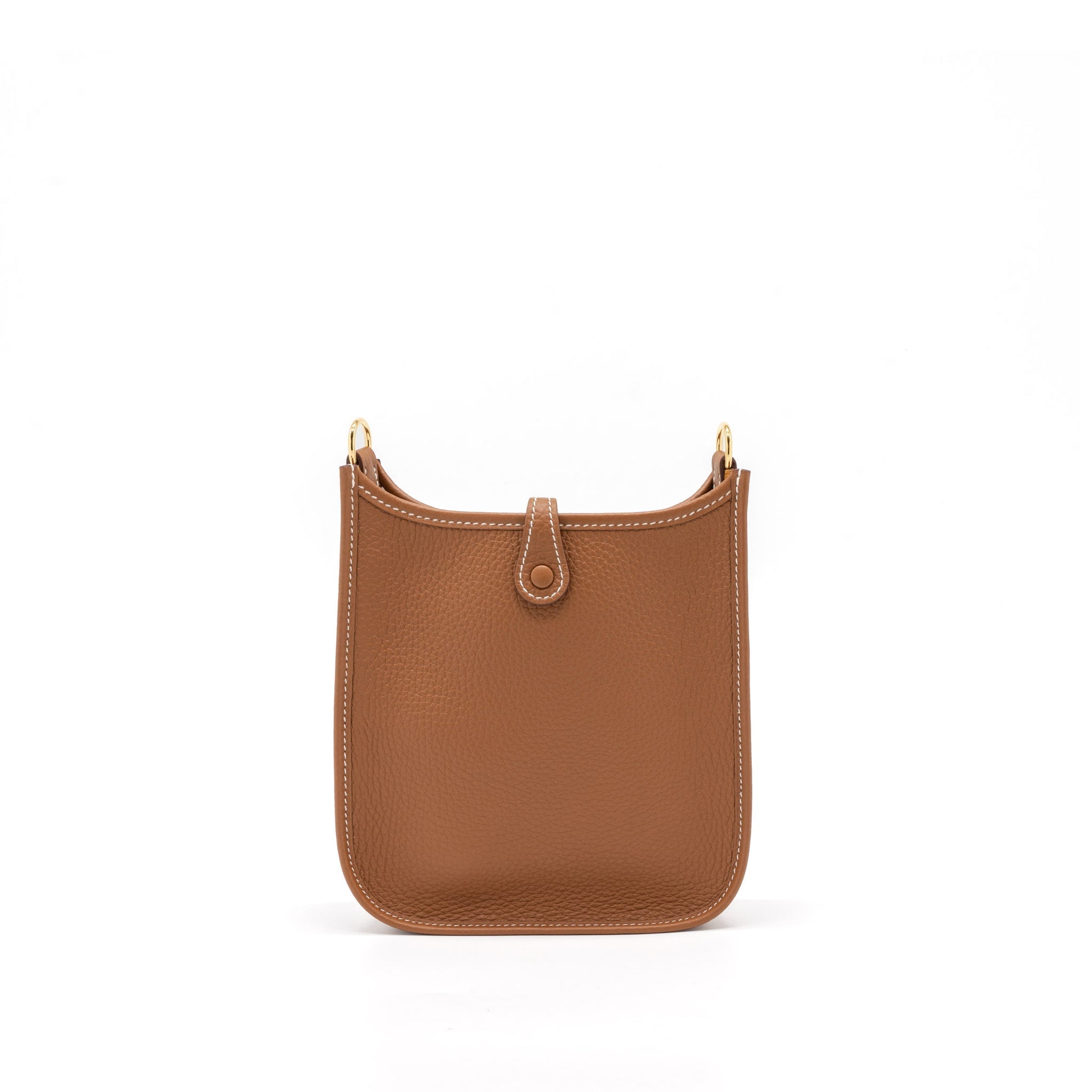 HERMES MINI EVELYN CLEMENCE GOLD GHW