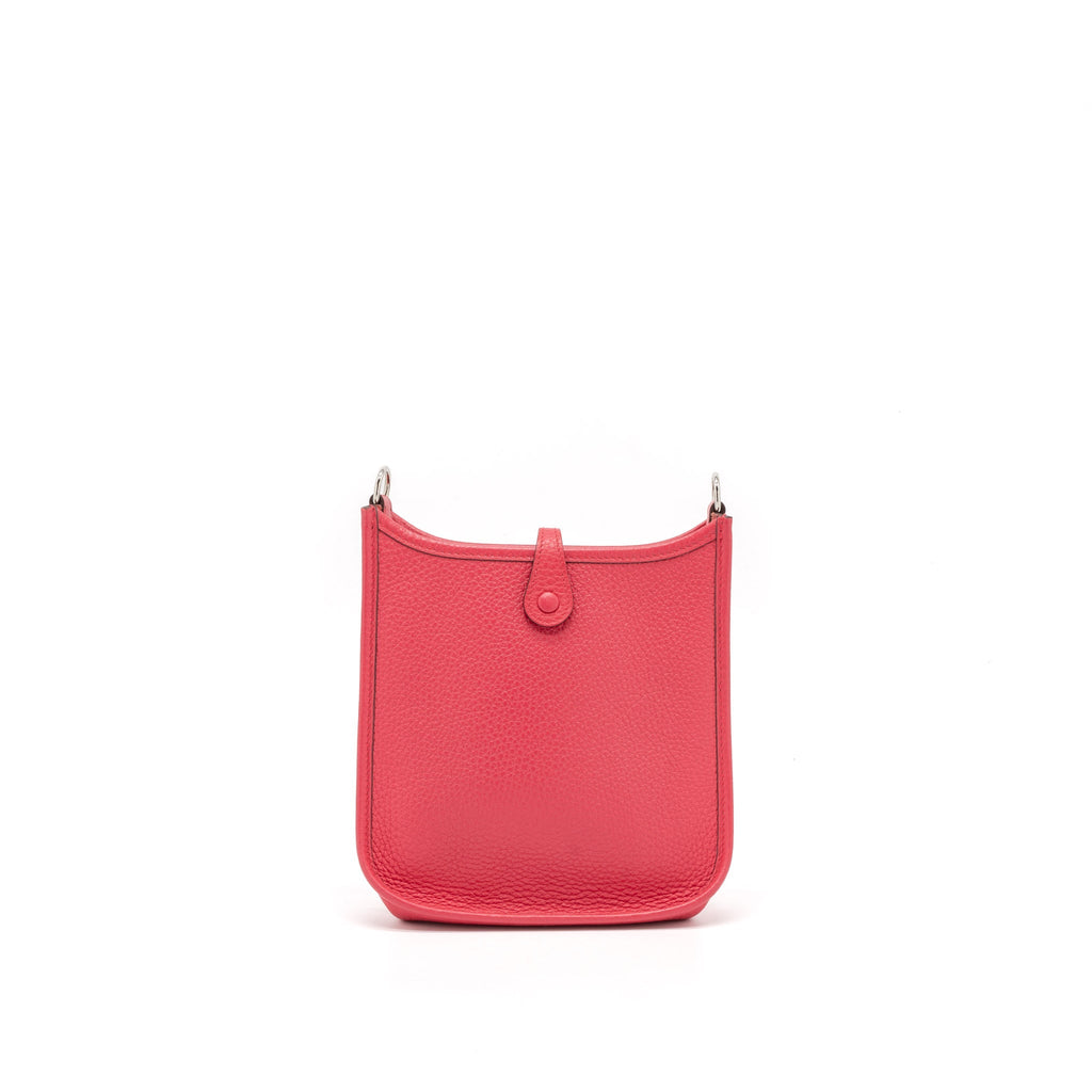 HERMES MINI EVELYN CLEMENCE ROSE EXTREME SHW