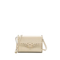 VALENTINO SMALL ROCKSTUD CROSSBODY BAG GRAINED CALFSKIN LIGHT IVORY LGHW