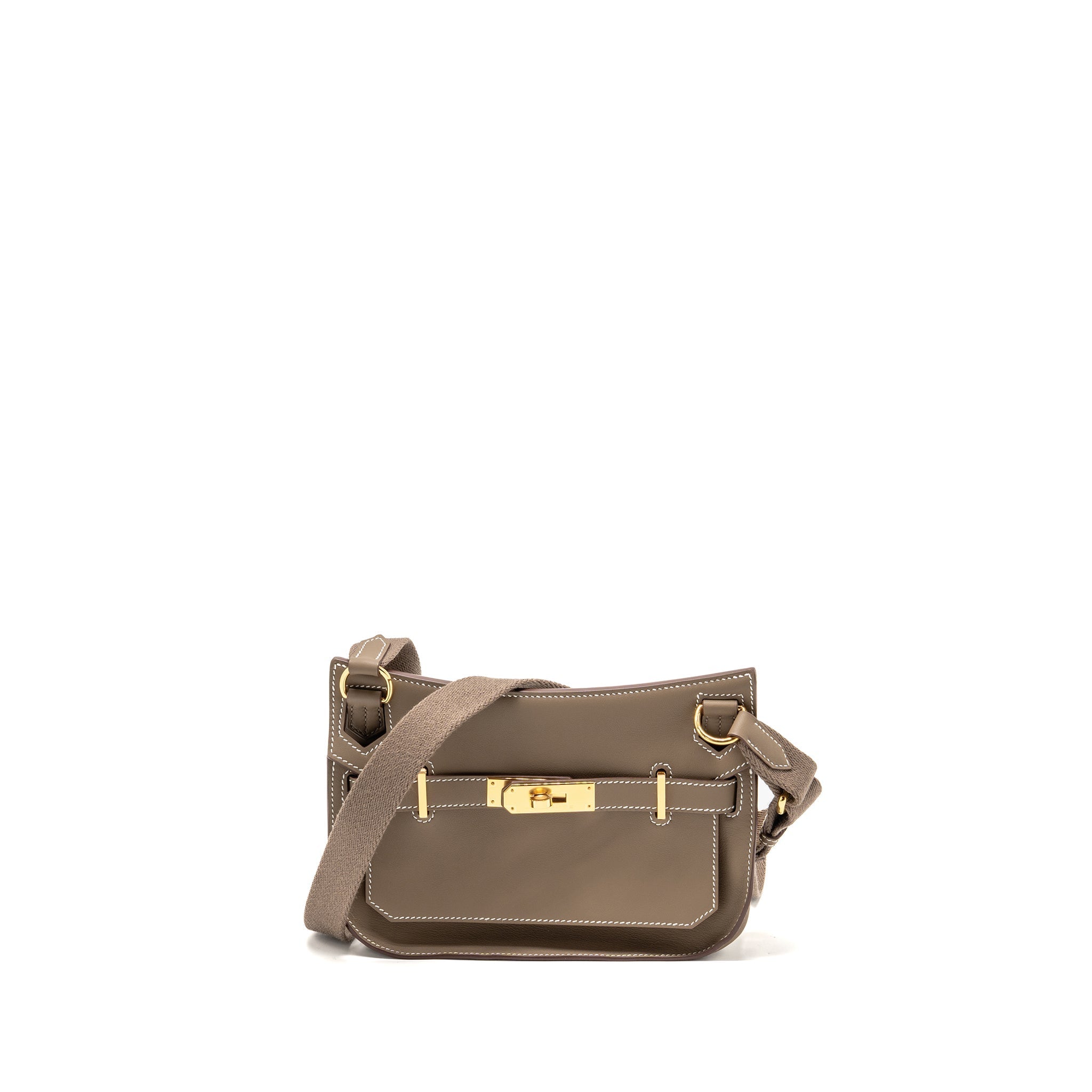 HERMES MINI JYPSIERE SWIFT ETOUPE GHW