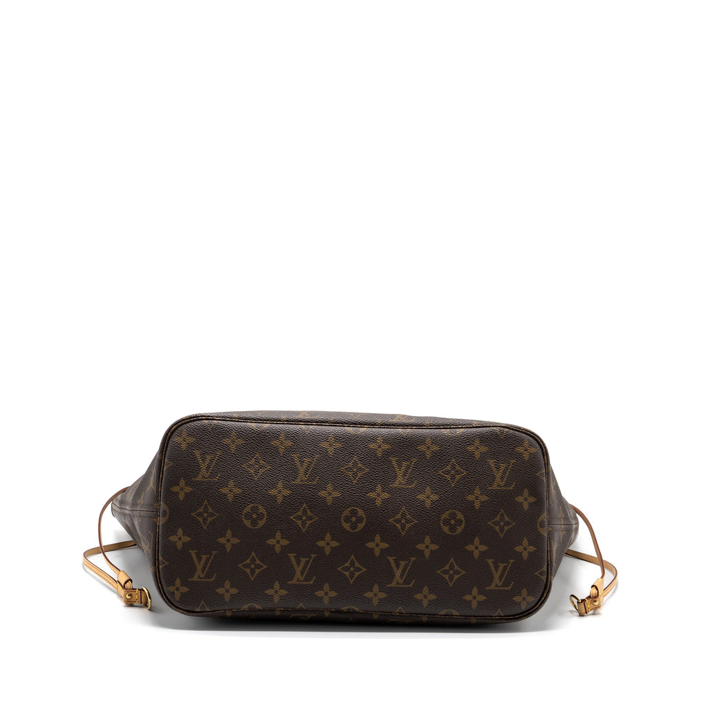 LOUIS VUTTION NEVERFULL MM MONOGRAM CANVAS GHW