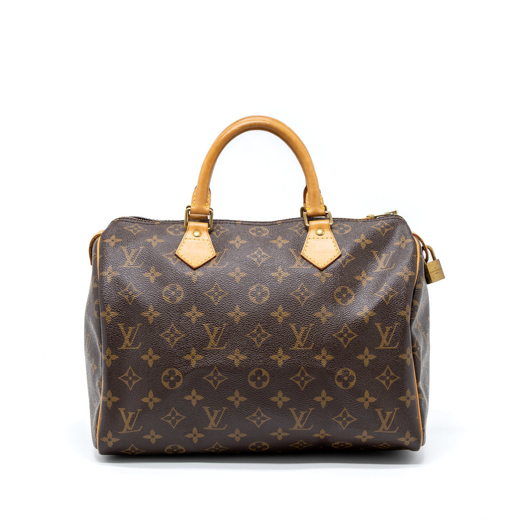 LOUIS VUITTON SPEEDY 30 MONOGRAM CANVAS GHW