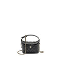 CHANEL 25C QUILTED HOBO BAG CAVIAR BLACK GHW (MICROCHIP)