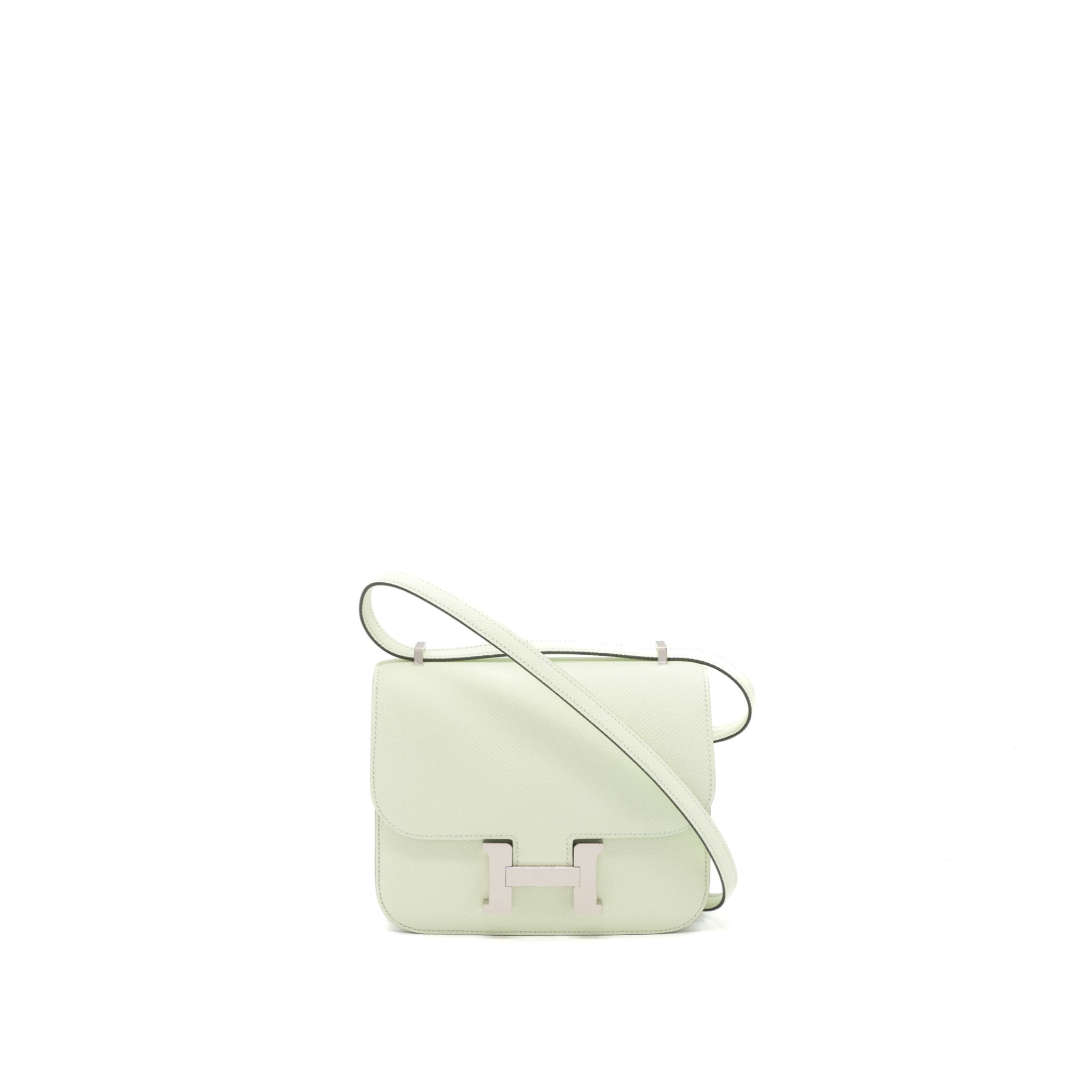 HERMES CONSTANCE MINI EPSOM 0S VERT FIZZ SHW