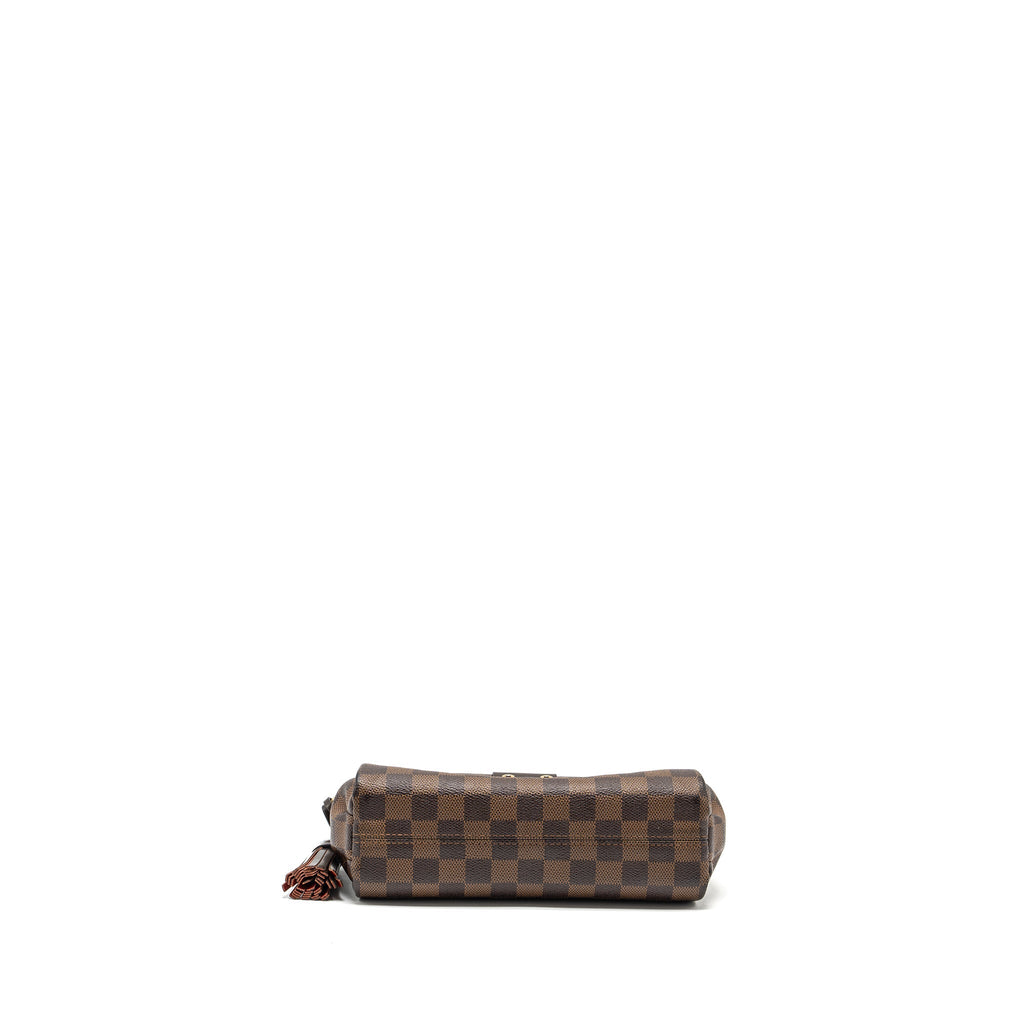 LOUIS VUITTON CROISETTE DAMIER EBENE GHW