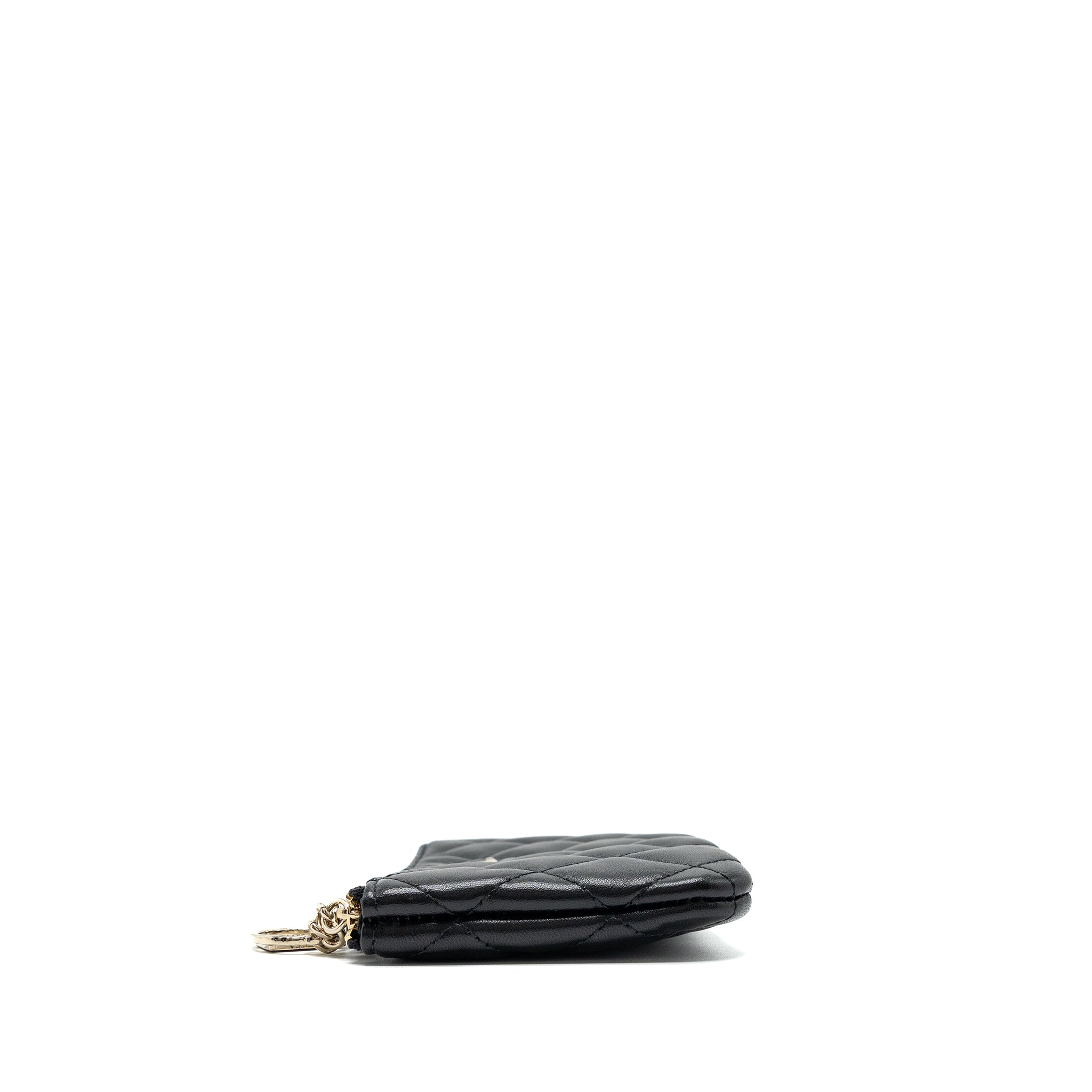 CHANEL 21S MINI POUCH LIMITED EDITION LAMBSKIN BLACK LGHW