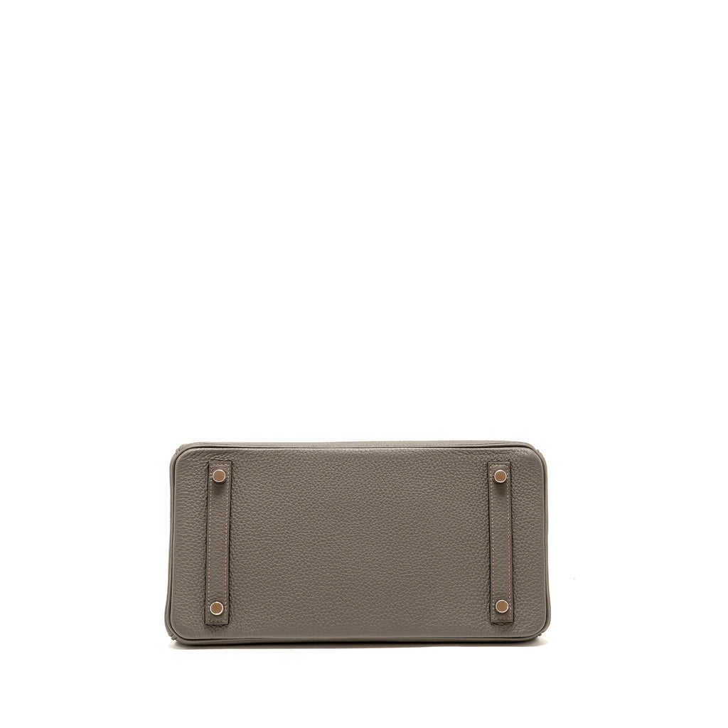 HERMES BIRKIN 30 TOGO GRIS MEYER SHW