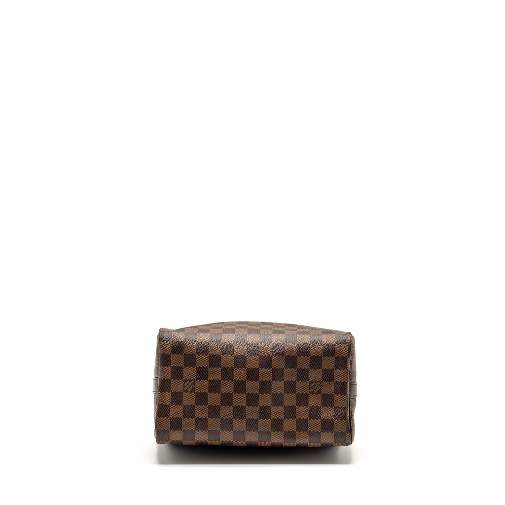 LOUIS VUITTON SPEEDY BANDOULIERE 25 DAMIER EBENE CANVAS GHW