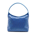 GOYARD BOHEME HOBO BAG GOYARDLINE CANVAS BLUE SHW