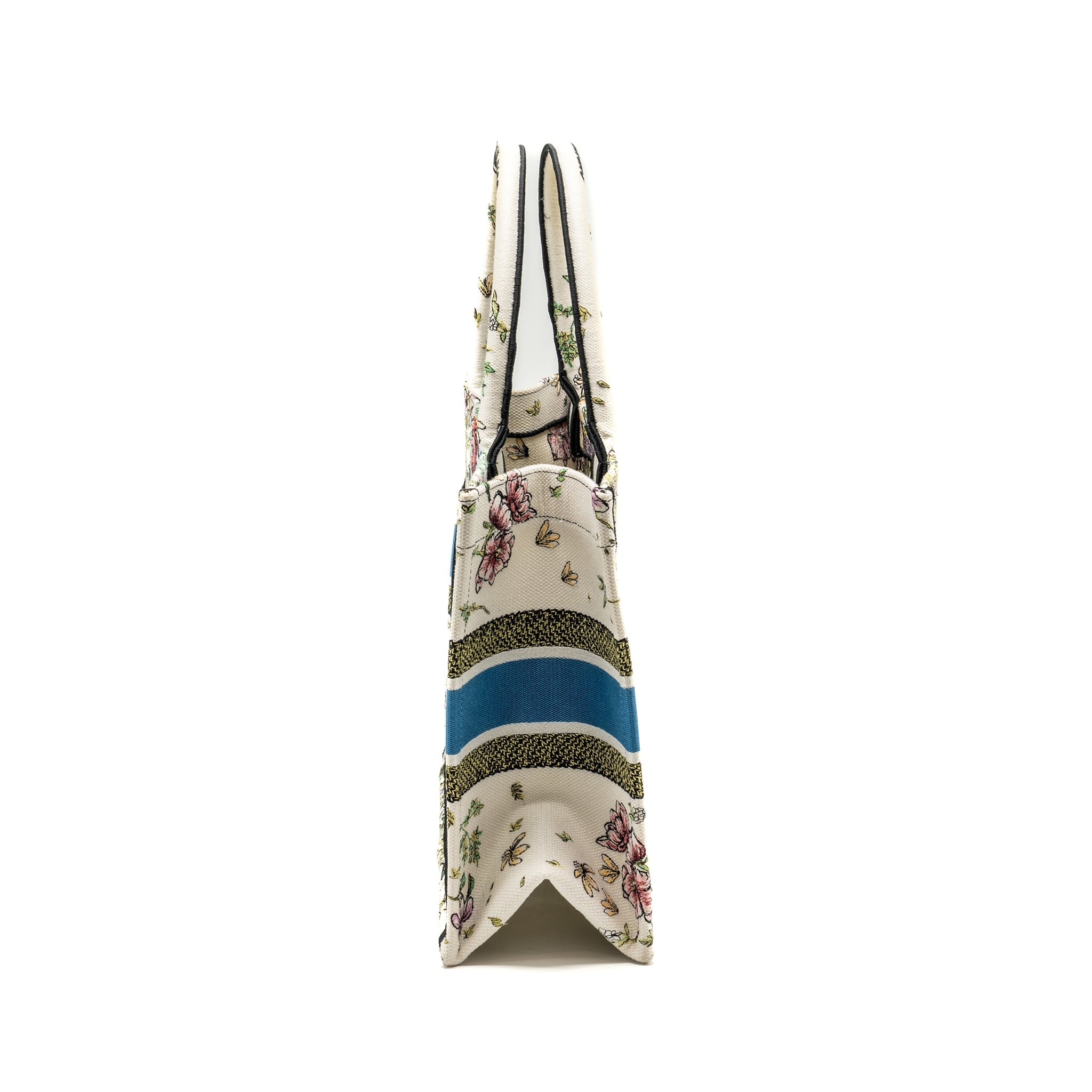 DIOR MEDIUM BOOK TOTE LIMITED CANVAS MULTICOLOUR