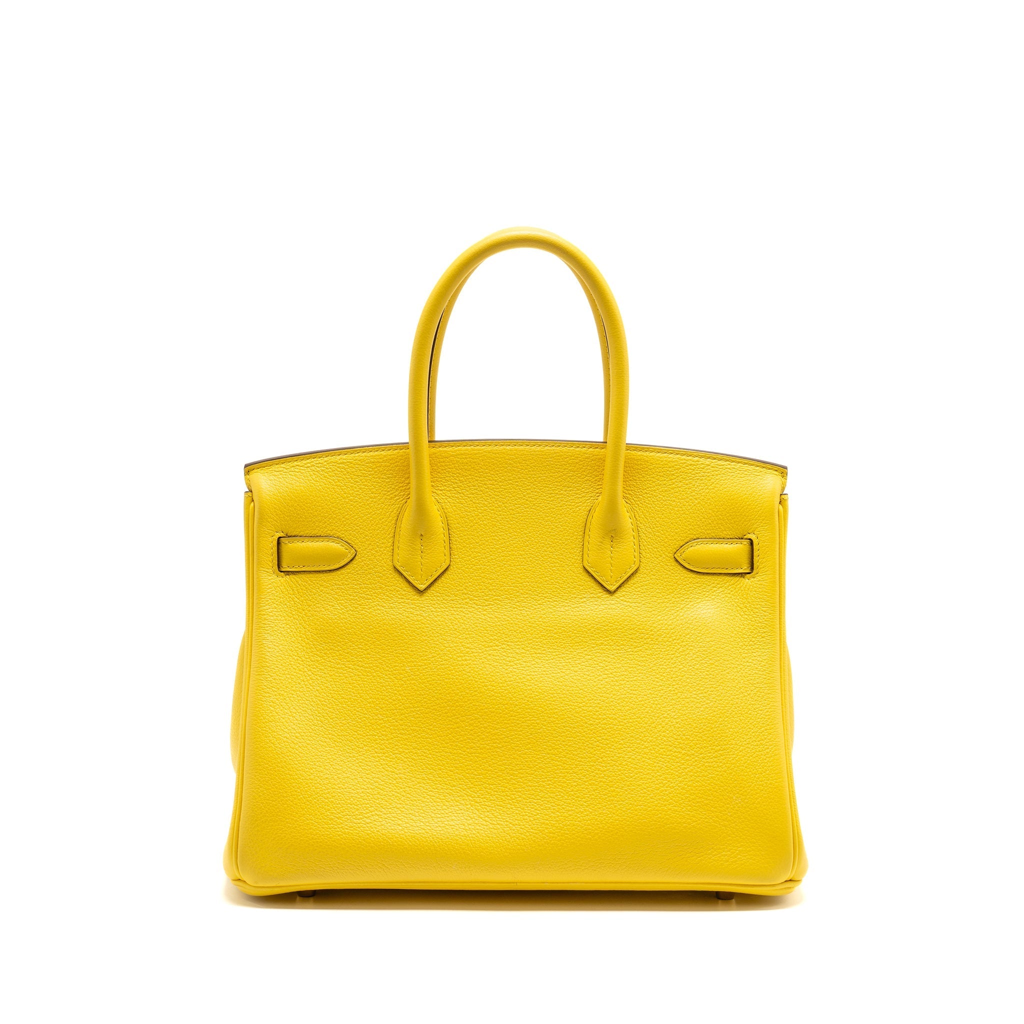 HERMES BIRKIN 30 TAURILLON NOVILLO JAUNE DE NAPLES GHW