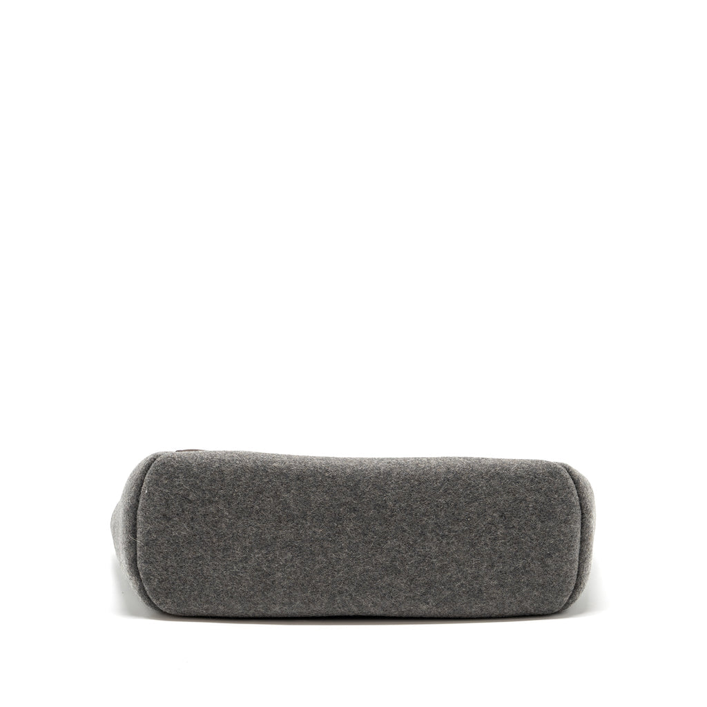 HERMES THE GROOMING BAG WOOL ACIER SHW