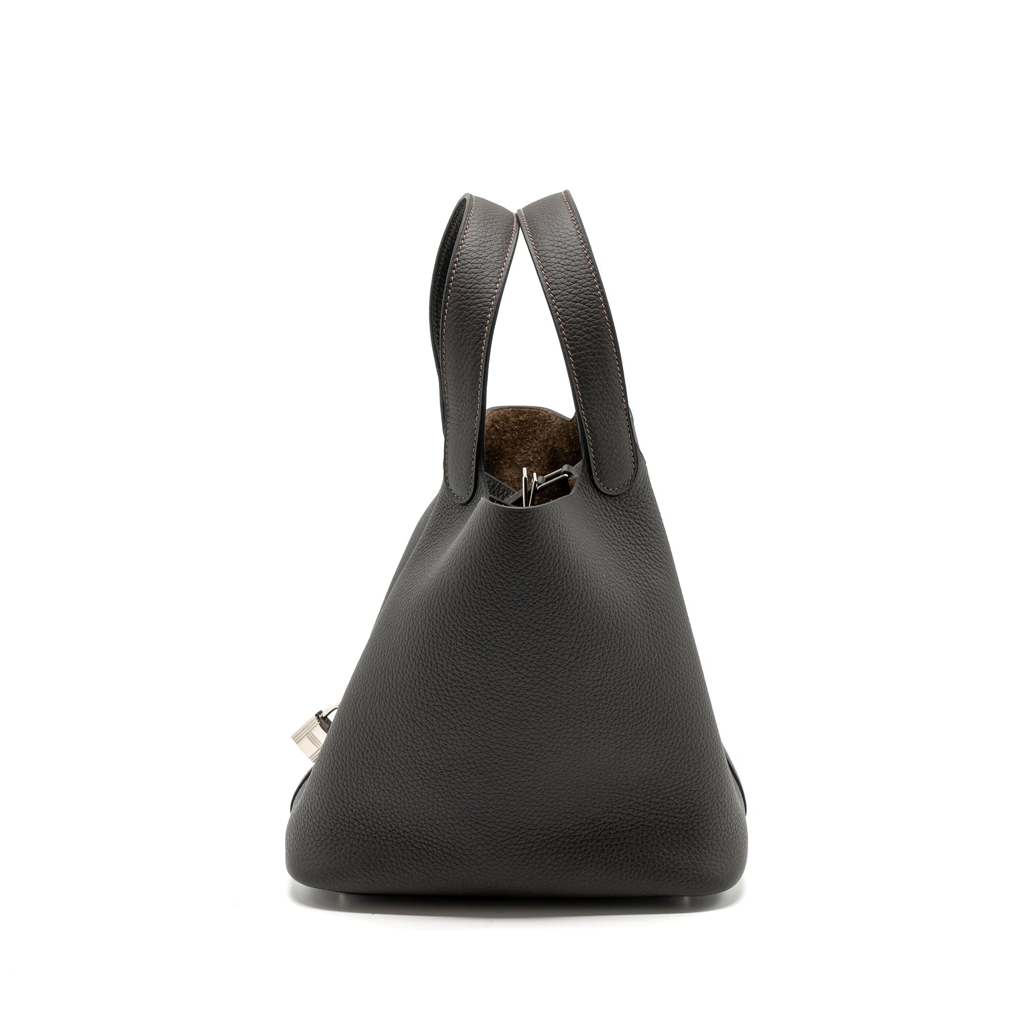 HERMES PICOTIN 22 LOCK BAG CLEMENCE EBENE SHW