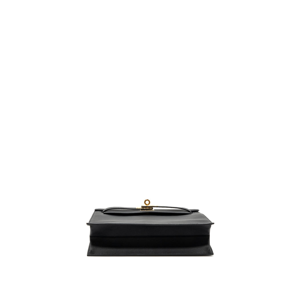HERMES KELLY DANSE SWIFT BLACK GHW