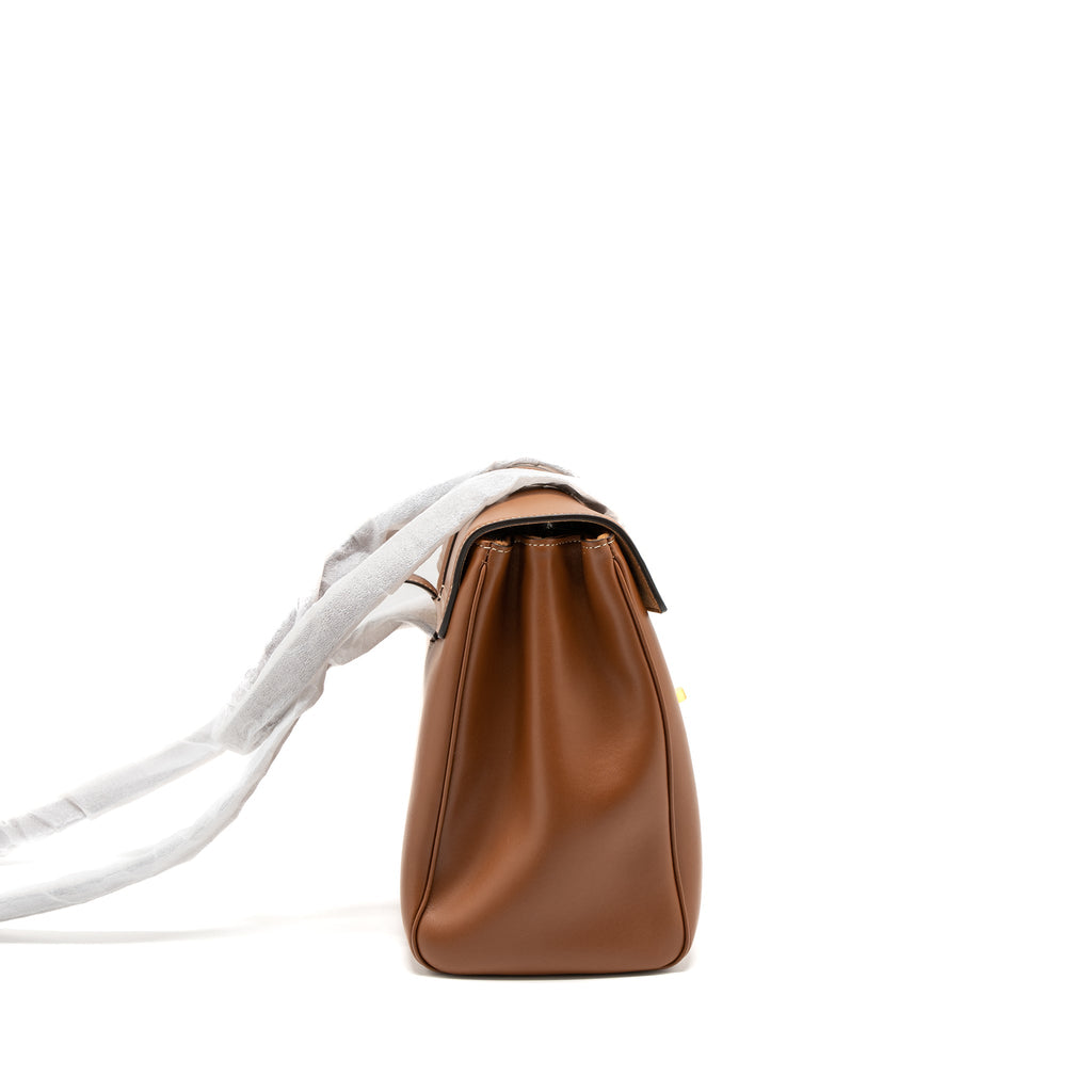 CELINE 16 BAG MEDIUM SOFT CALFSKIN TAN GHW