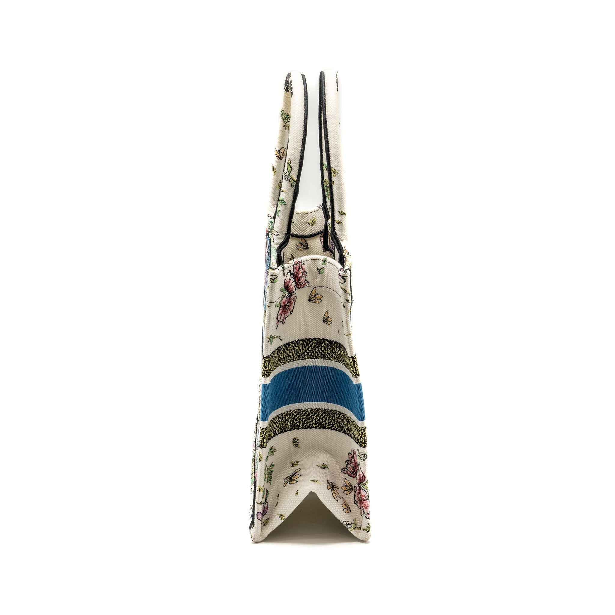DIOR MEDIUM BOOK TOTE LIMITED CANVAS MULTICOLOUR
