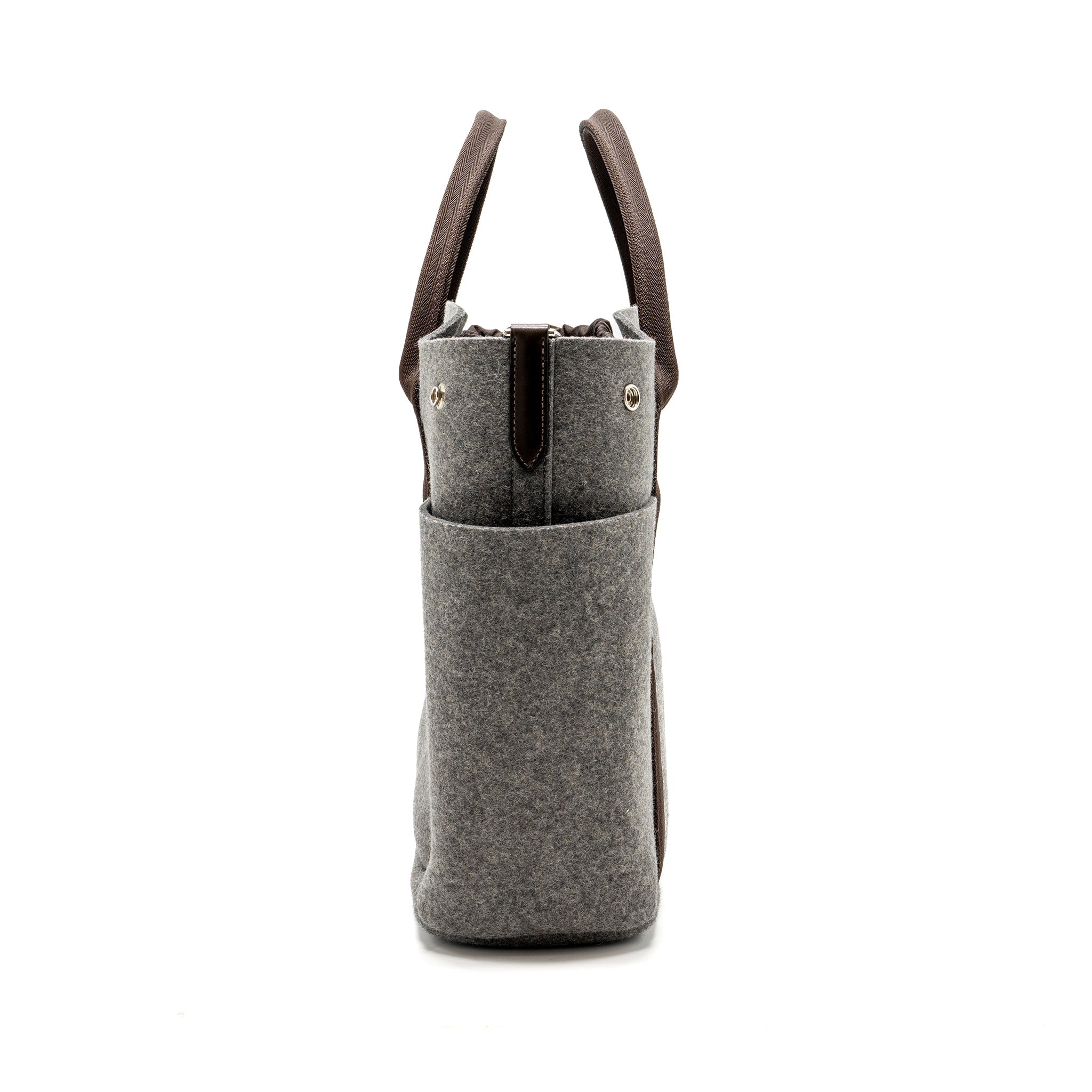 HERMES THE GROOMING BAG WOOL ACIER SHW