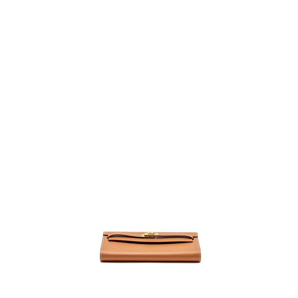 HERMES KELLY TO GO EVERCOLOR GOLD GHW