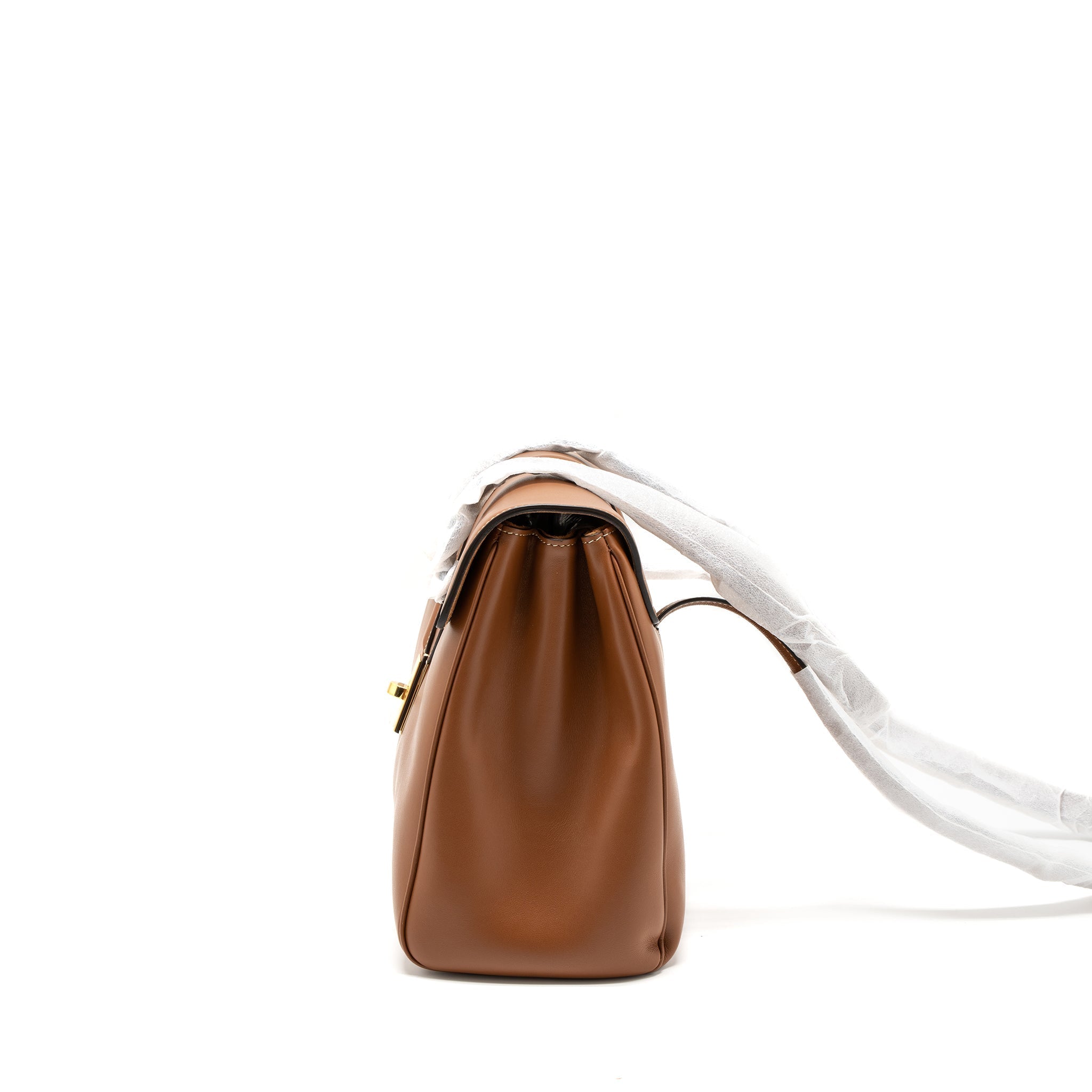 CELINE 16 BAG MEDIUM SOFT CALFSKIN TAN GHW