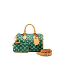 LOUIS VUITTON SPEEDY P9 BANDOULIERE 25 SOFT CALFSKIN GREEN GHW