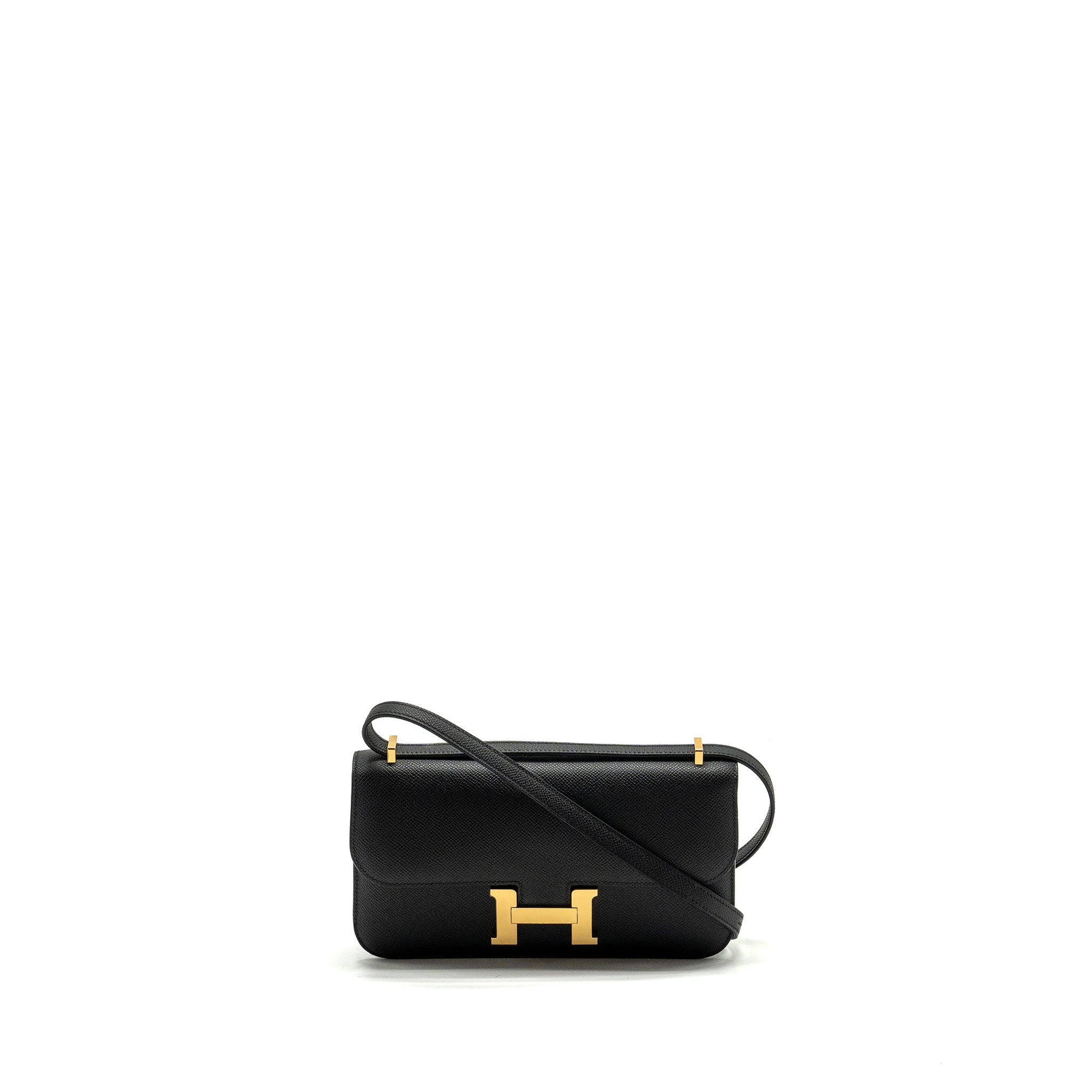 HERMES CONSTANCE ELAN EPSOM BLACK GHW