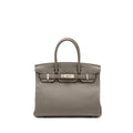 HERMES BIRKIN 30 TOGO GRIS MEYER SHW