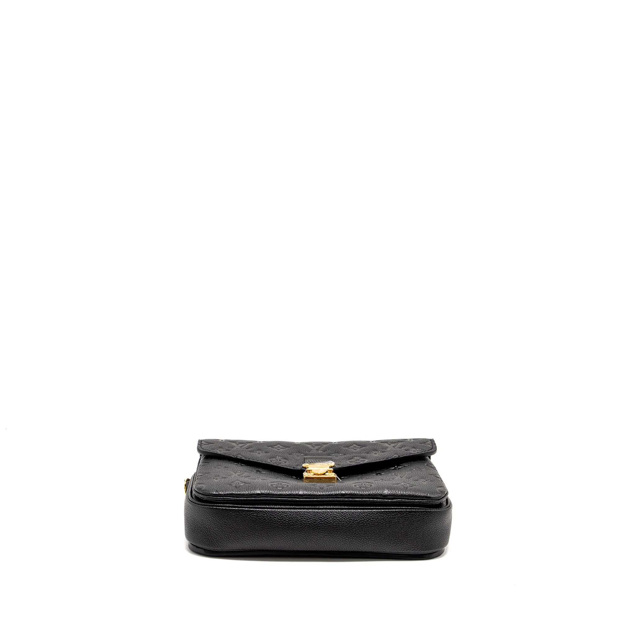 LOUIS VUITTON POCHETTE METIS MONOGRAM EMPREINTE BLACK GHW