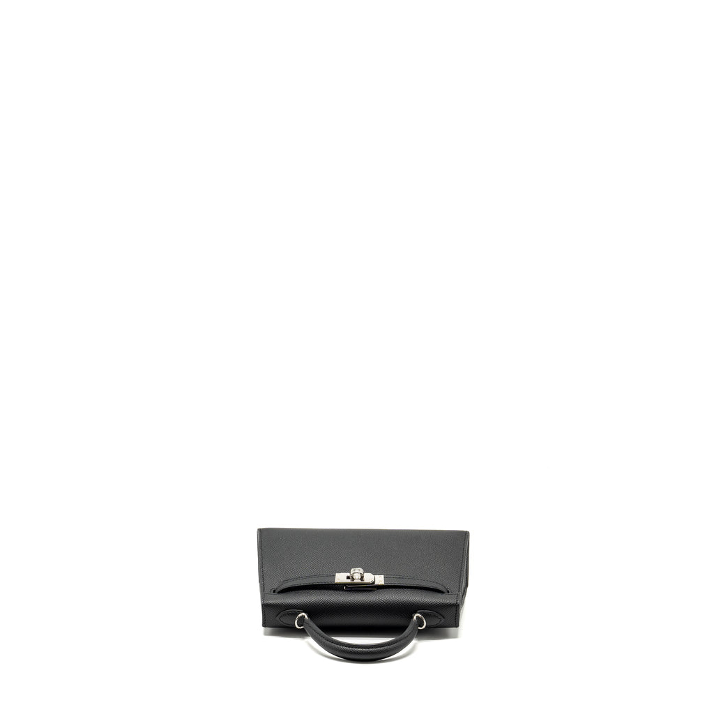 HERMES MINI KELLY EPSOM BLACK SHW STMAP B