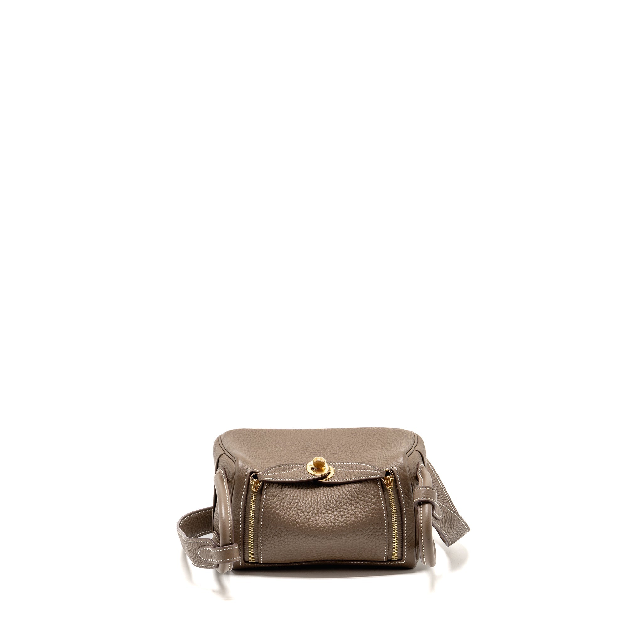 HERMES MINI LINDY CLEMENCE ETOUPE GHW