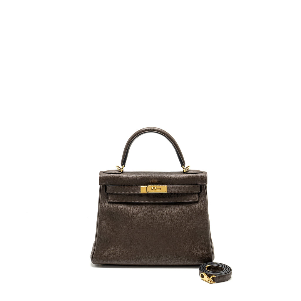HERMES KELLY 28 TOGO C4 ECORCE GHW