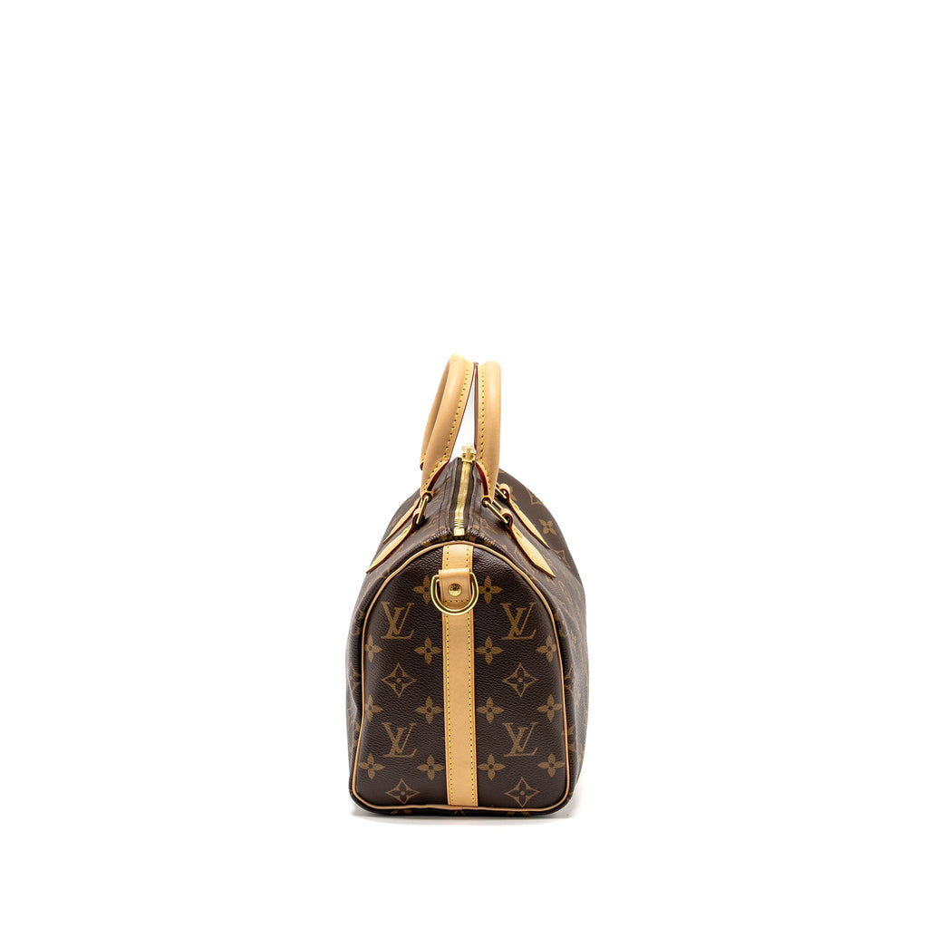 LOUIS VUITTON SPEEDY BANDOULIERE 25 MONOGRAM CANVAS GHW