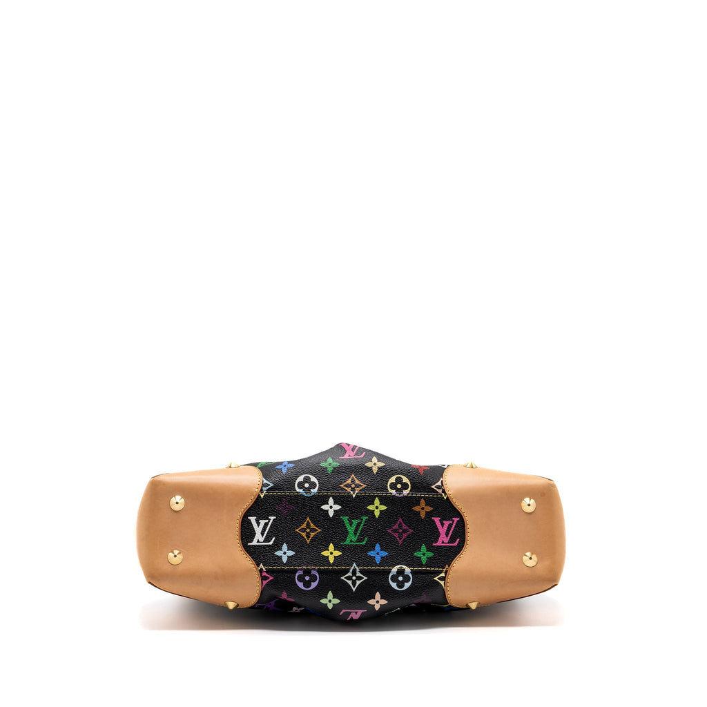 LOUIS VUITTON JUDY MM MULTICOLOR MONOGRAM BLACK GHW
