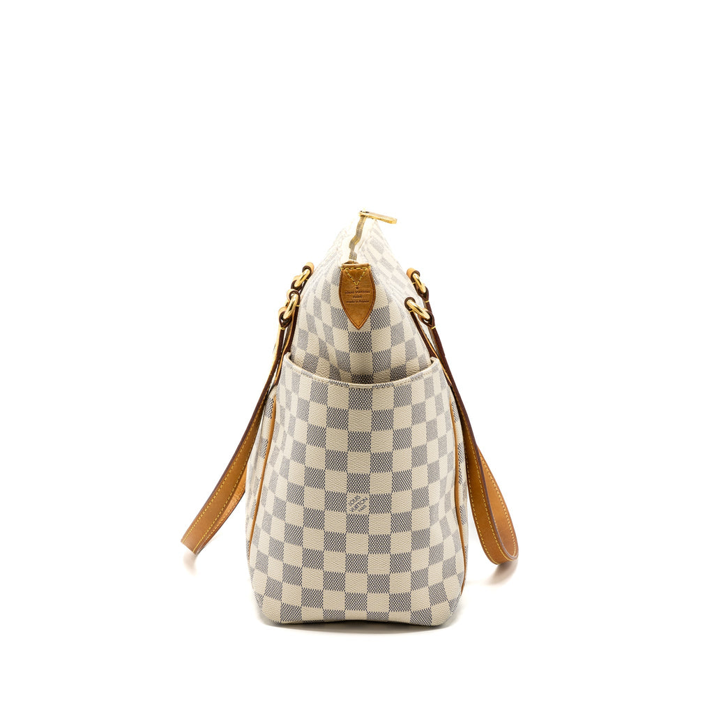 LOUIS VUITTON TOTALLY TOTE BAG DAMIER AZUR GHW