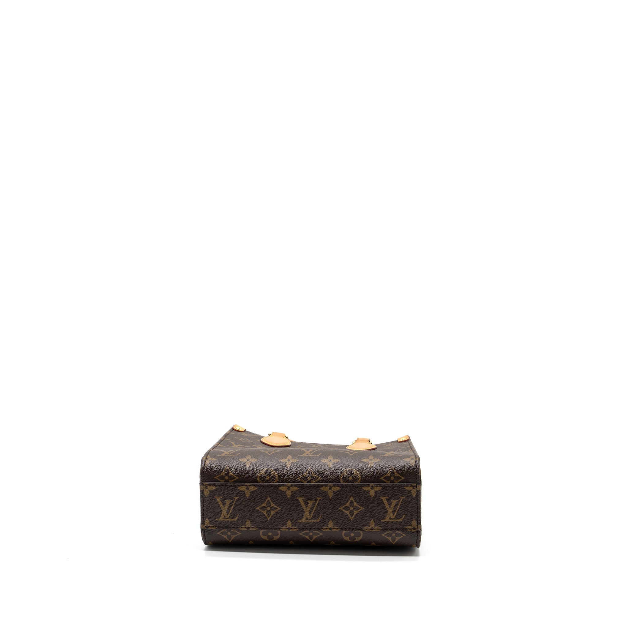 LOUIS VUITTON SAC PLAT BB MONOGRAM CANVAS GHW